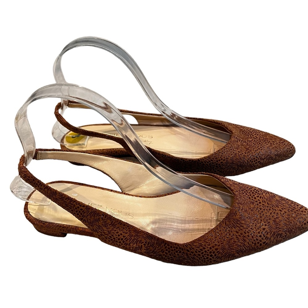 Anthropologie Marchez Vous Slingback Flats, Sz 8 - Picture 5 of 10